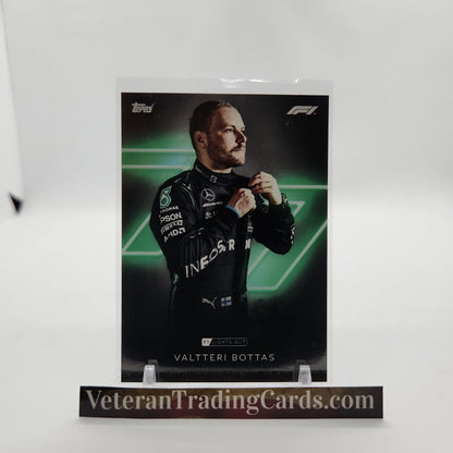 Valtteri Bottas Portrait Topps F1 Lights Out Card