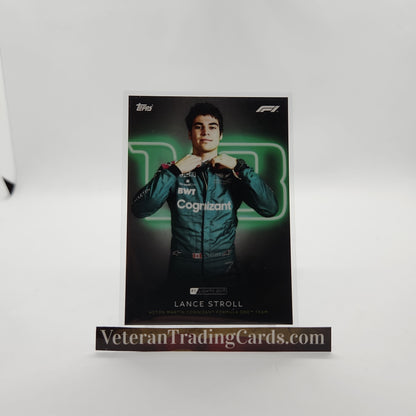 Lance Stroll Portrait Topps F1 Lights Out Card