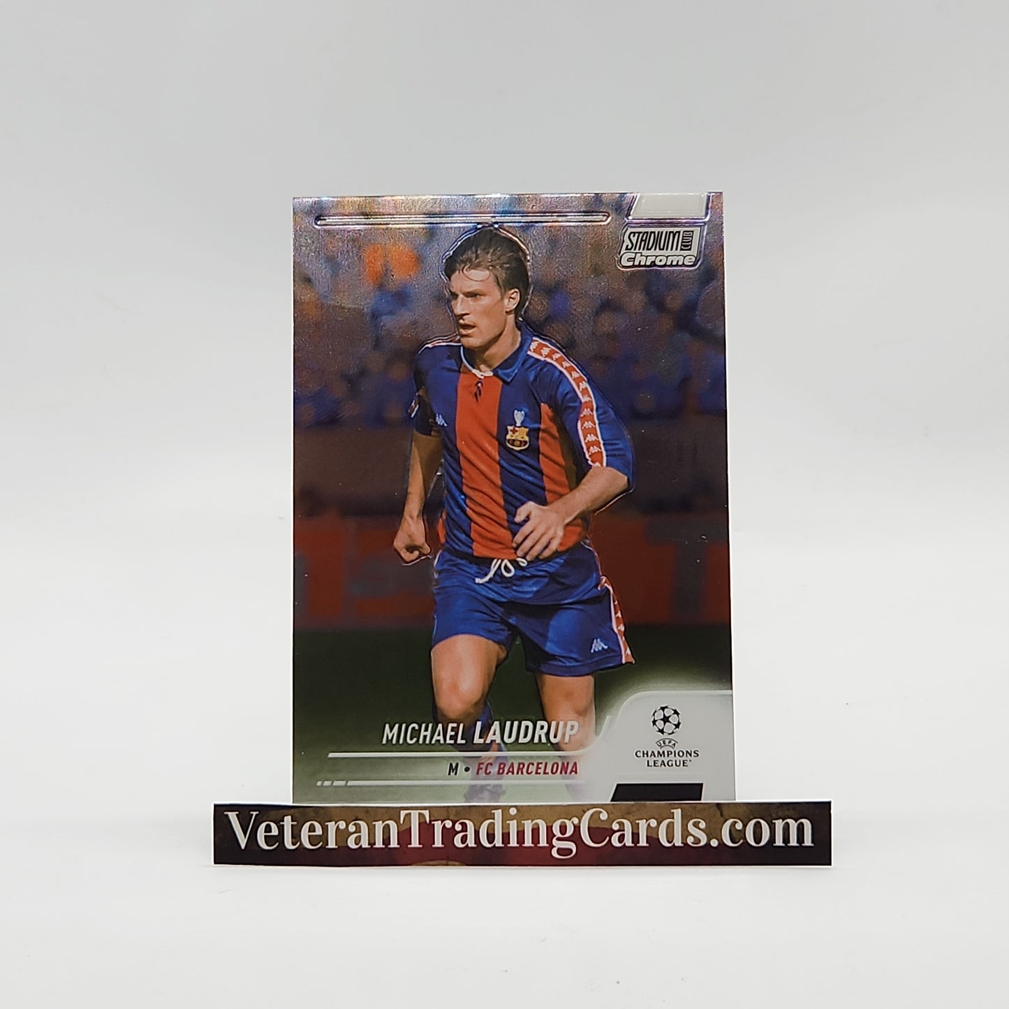 Michael Laudrup Stadium Club Chrome Card #13