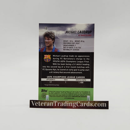 Michael Laudrup Stadium Club Chrome Card #13