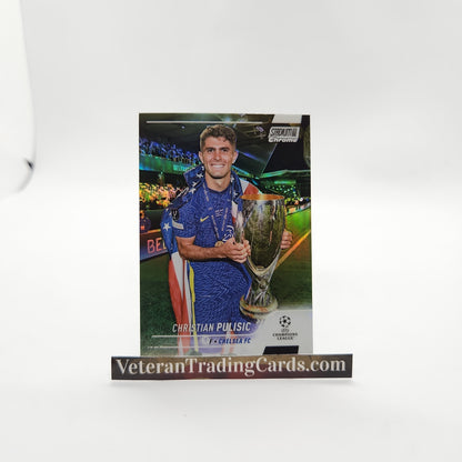 Christian Pulisic Refractor Stadium Club Chrome Card #85