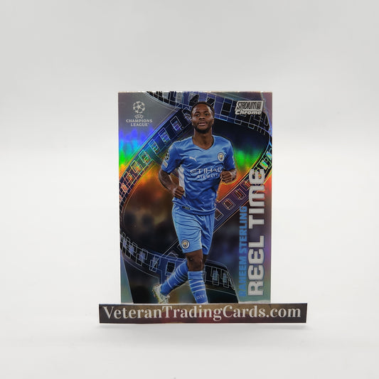 Raheem Sterling Reel Time Card #RT-RS