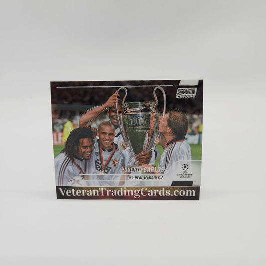 Roberto Carlos Stadium Club Chrome Card #57