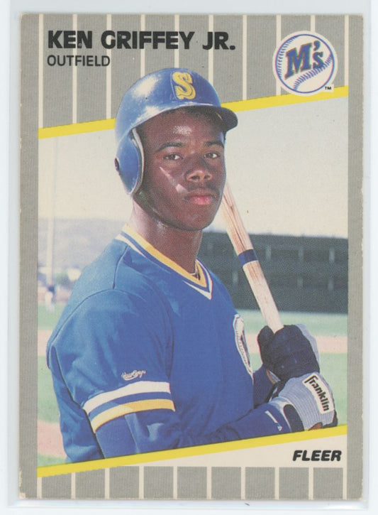 Ken Griffey Jr.  1989 Fleer Team ROOKIE Card# 548