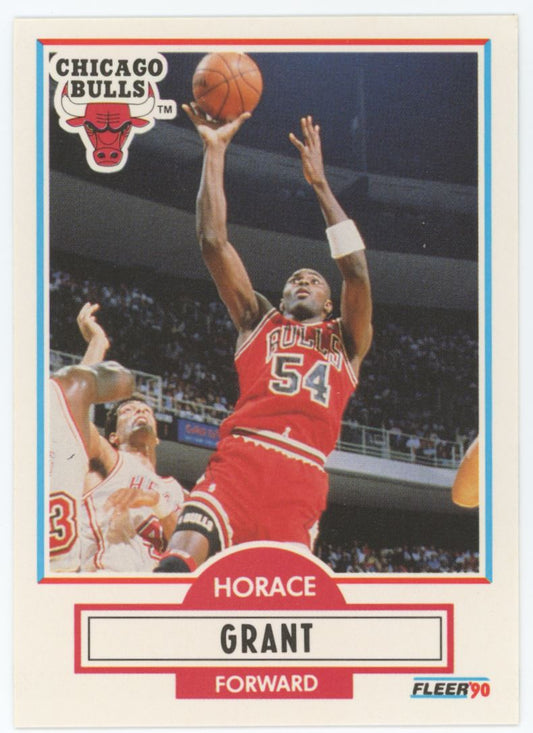 Horace Grant 1990 Fleer Card # 24