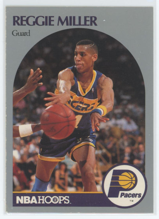 Reggie Miller 1990 Hoops Card # 135