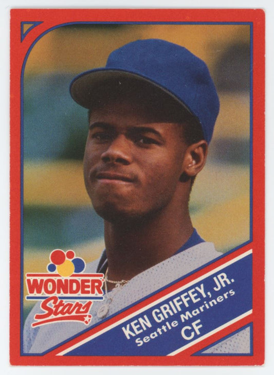 Ken Griffey Jr.   1990 Wonder Bread Stars Card # 18
