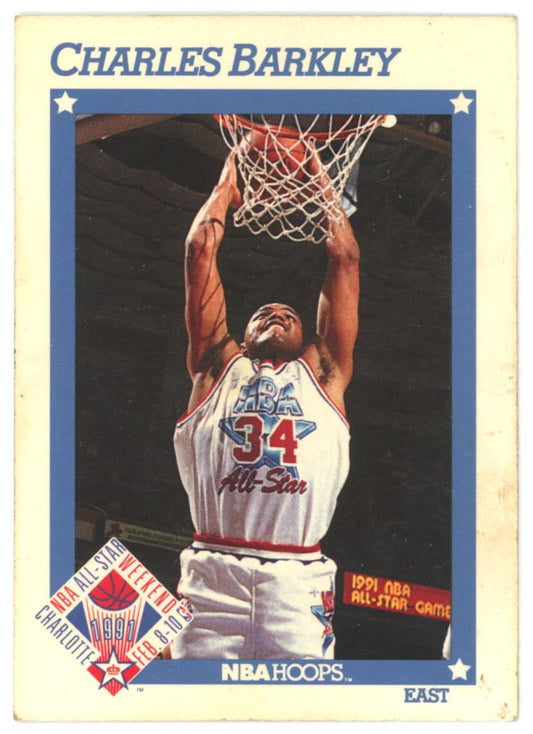 Charles Barkley 1991 Hoops Card # 248