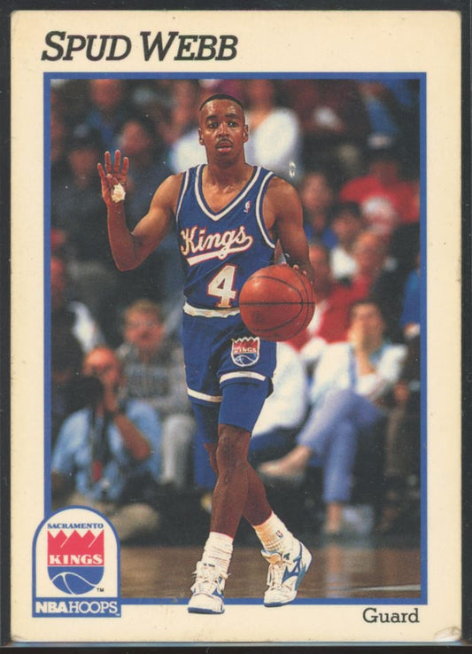 Spud Webb 1991 Hoops Card # 431