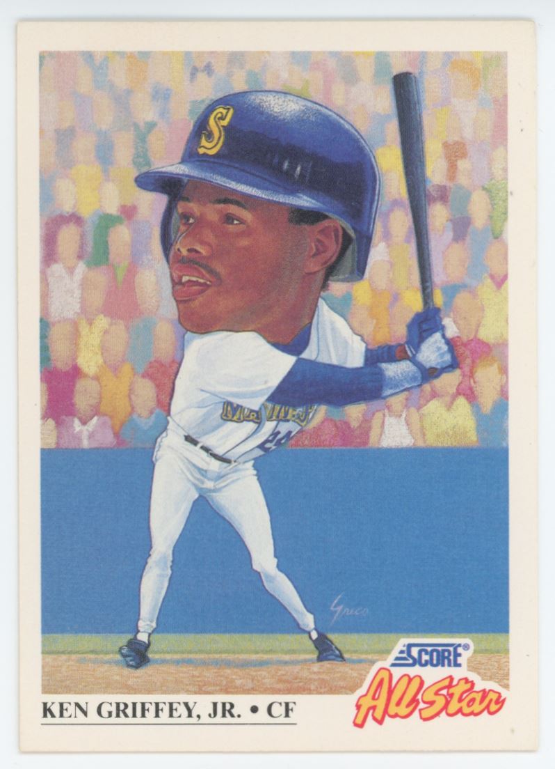 Ken Griffey Jr. 1991 Score Card # 396