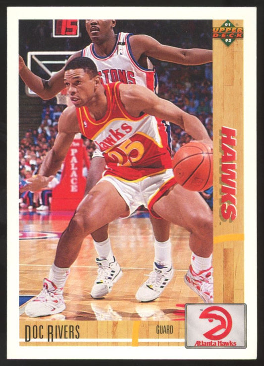 Doc Rivers 1991 Upper Deck Card # 46