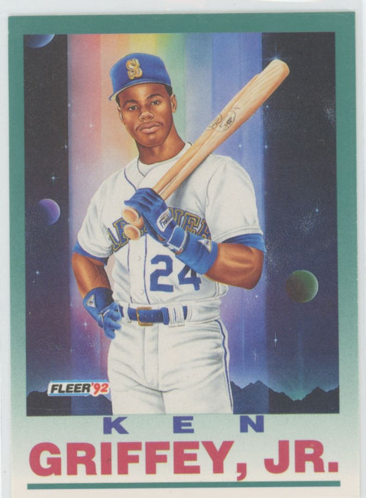 Ken Griffey Jr. 1992 Fleer Card# 709