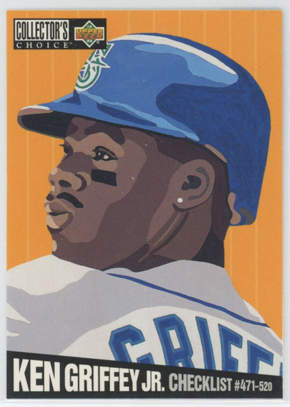 Ken Griffey Jr. 1994 Collector's Choice Card# 324