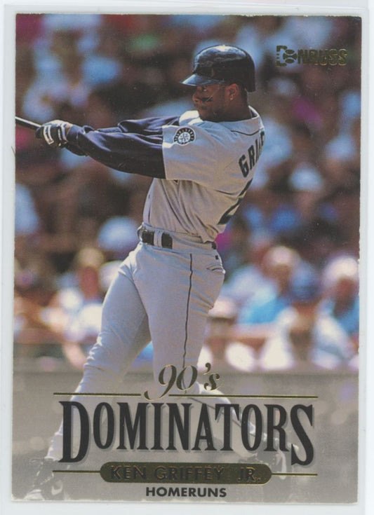 Ken Griffey Jr. 1994 Donruss 90's Dominators Homeruns Card# 9