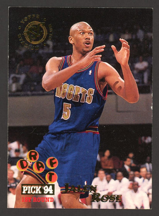 Jalen Rose 1994 Stadium Club Super Teams NBA Finals Card # 260