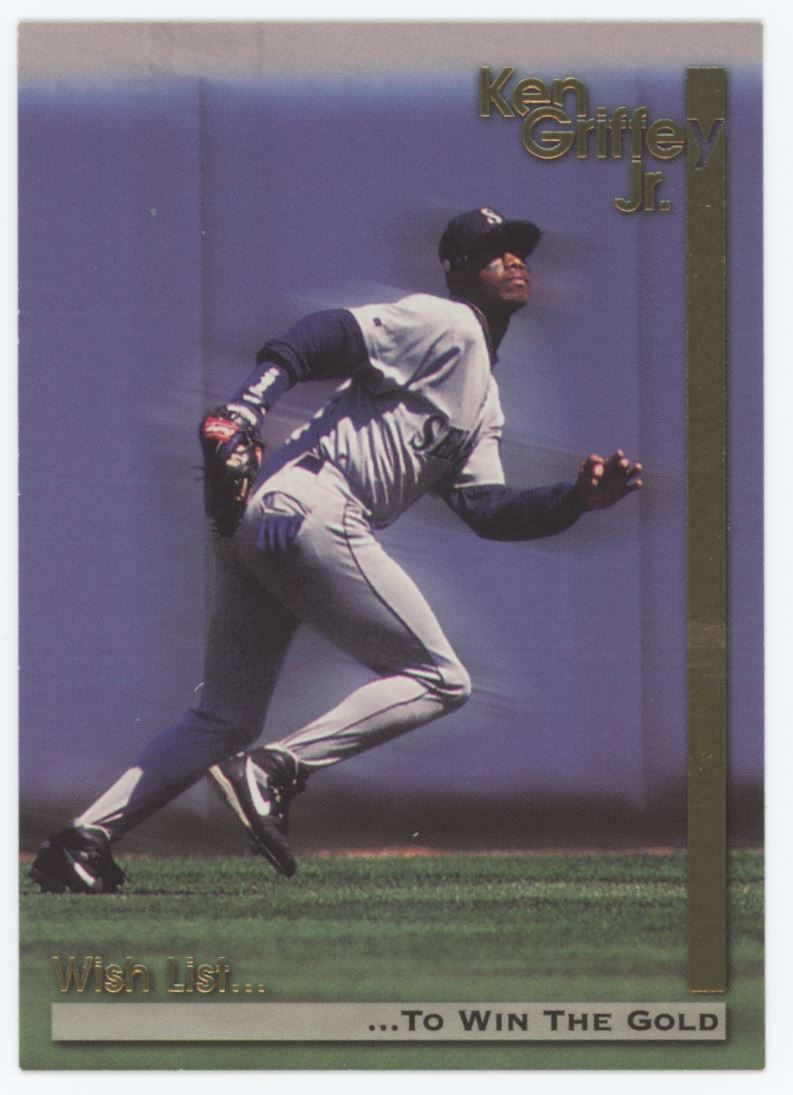 Ken Griffey Jr. 1995 Megacards Card# 13