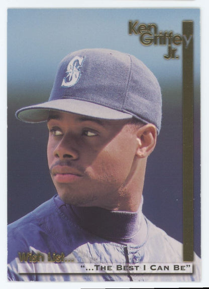 Ken Griffey Jr. 1995 Megacards Ken Griffey Jr. Wish List Team Card# 5