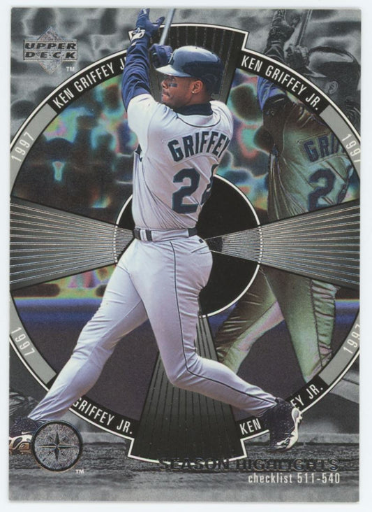 Ken Griffey Jr. 1998 Upper Deck Card # 540