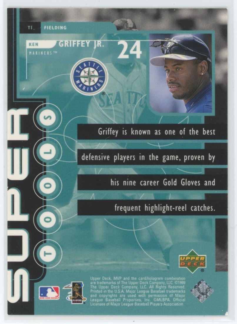 Ken Griffey Jr. 1999 Upper Deck Super Tools Card # 24