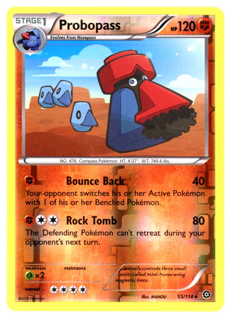 Probopass 2016 XY - Steam Siege Card # 55