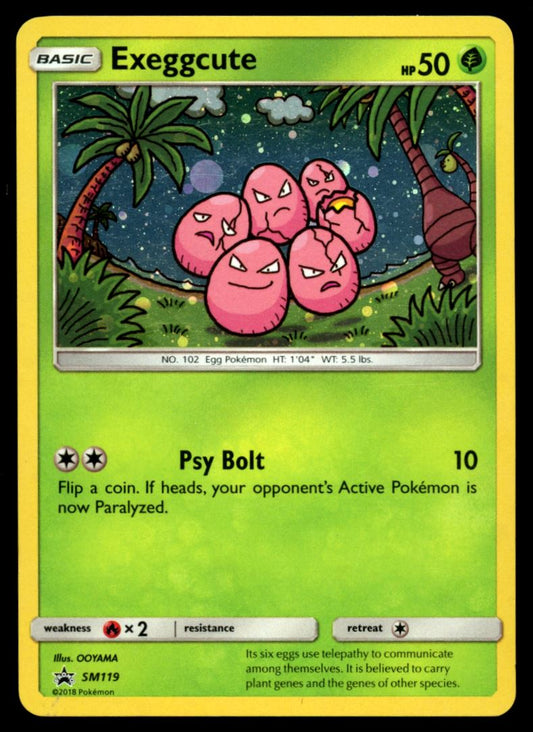 Exeggcute 2018 Sun & Moon - Promos Card # SM119