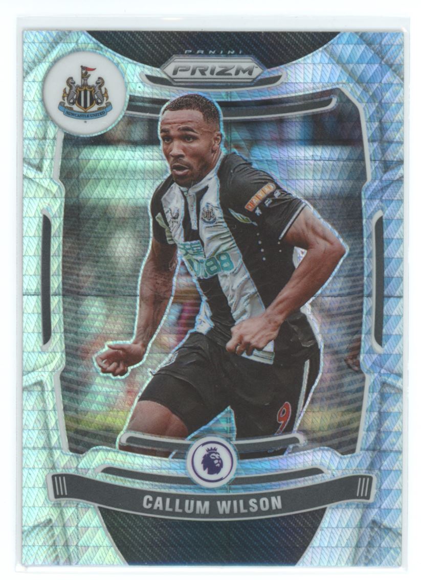 Callum Wilson Silver Hyper Prizm 2020 Panini Prizm Premier Leauge Card # 44