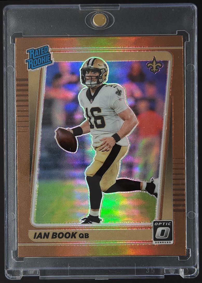 Ian Book Bronze Prizm 2021 Donruss Optic Rookie Card # 227