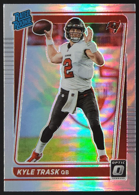 Kyle Trask Silver Prizm 2021 Donruss Optic Rookie Card # 209