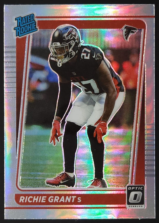 Richie Grant Silver Prizm 2021 Donruss Optic Rookie Card # 269