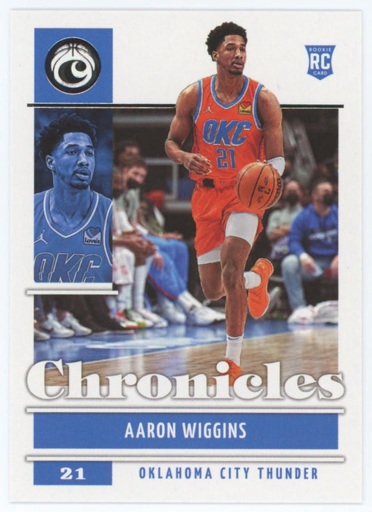 Aaron Wiggins Base 2021 Panini Chronicles Rookie Card # 34