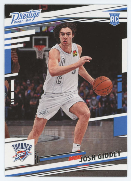 Josh Giddey Prestige RC 2021 Panini Chronicles Card # 75