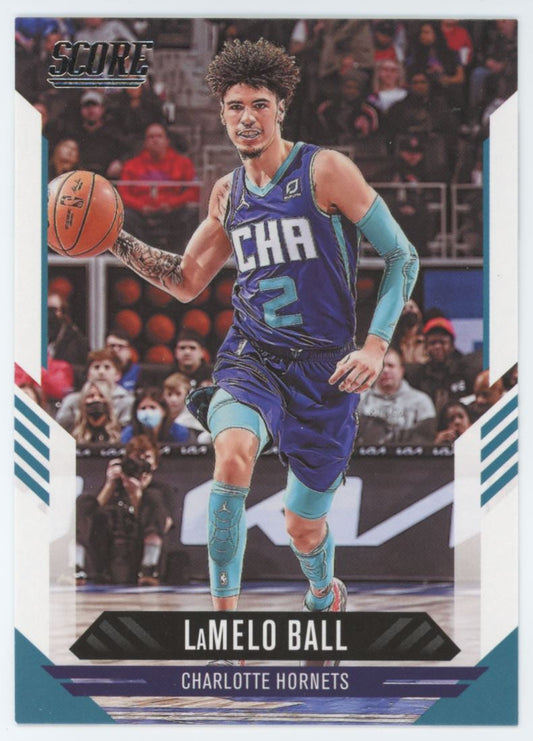 LaMelo Ball Score 2021 Panini Chronicles Card # 143