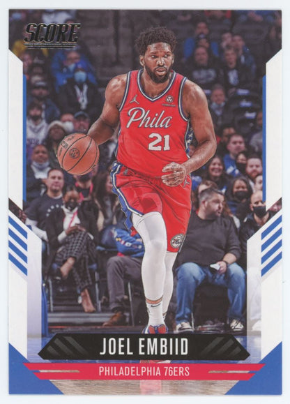 Joel Embiid Score 2021 Panini Chronicles Card # 149