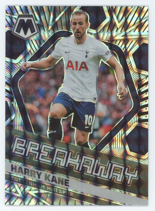 Harry Kane Breakaway Silver Prizm Card# 11