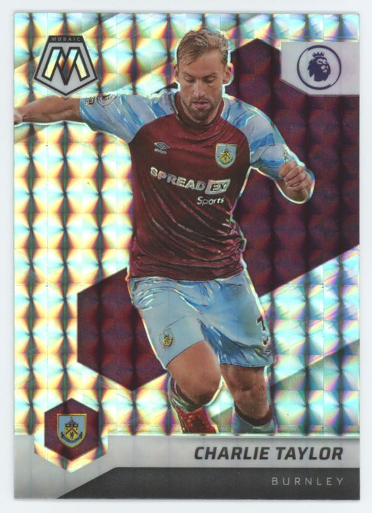 Charlie Taylor Mosaic Silver Prizm Card# 101