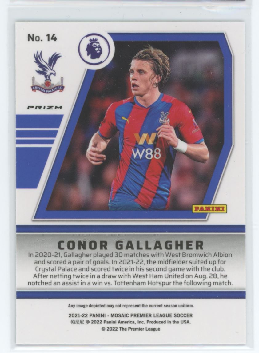 Conor Gallagher Will to Win Silver Prizm Card# 14