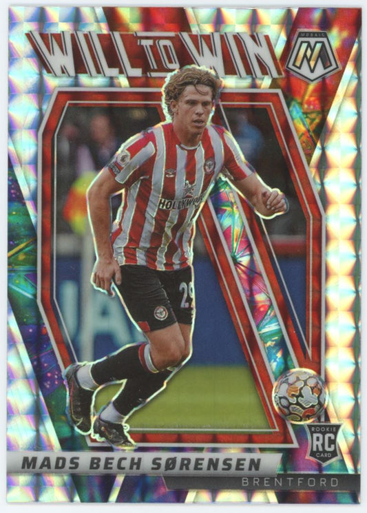 Mads Bech Sorensen Will to Win Silver Prizm Card# 8