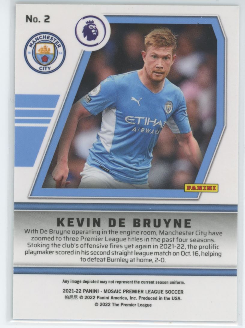 Kevin De Bruyne Will to Win Card# 2
