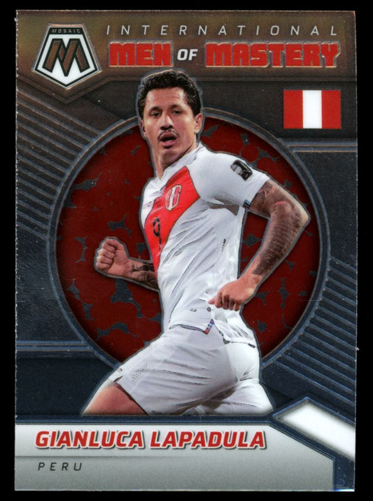 Gianluca Lapadula 2021 Panini Mosaic Road to FIFA World Cup International Men of Mastery Card # 11