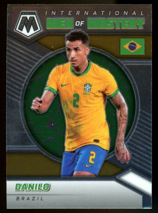 Danilo 2021 Panini Mosaic Road to FIFA World Cup International Men of Mastery Card # 16