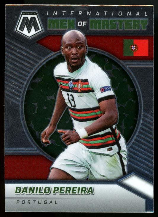 Danilo Pereira 2021 Panini Mosaic Road to FIFA World Cup International Men of Mastery Card # 20