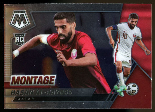 Hasan Al-Haydos 2021 Panini Mosaic Road to FIFA World Cup Montage Rookie Card # 2