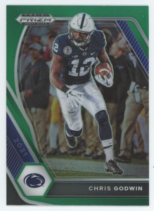 Chris Godwin Prizms Green 2021 Panini Prizm Draft Picks Collegiate Card # 65