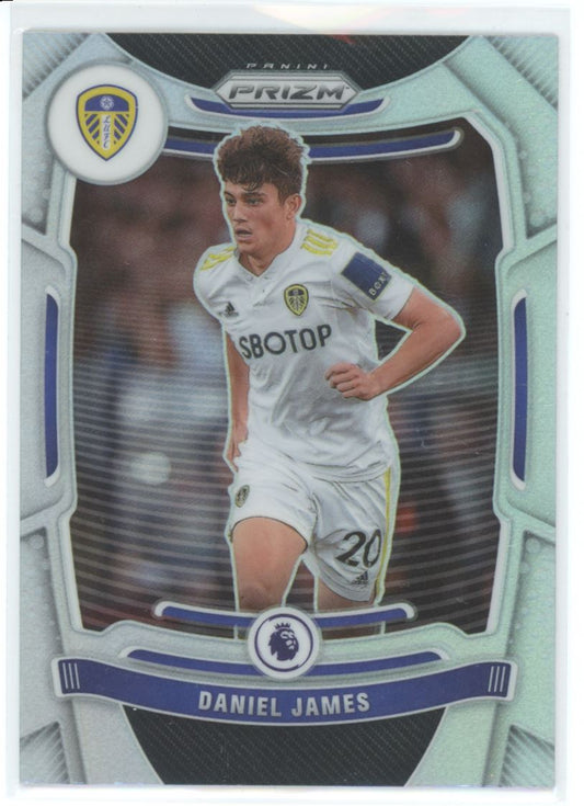 Daniel James Silver Prizm 2021 Panini Prizm Premier Leauge Card # 222