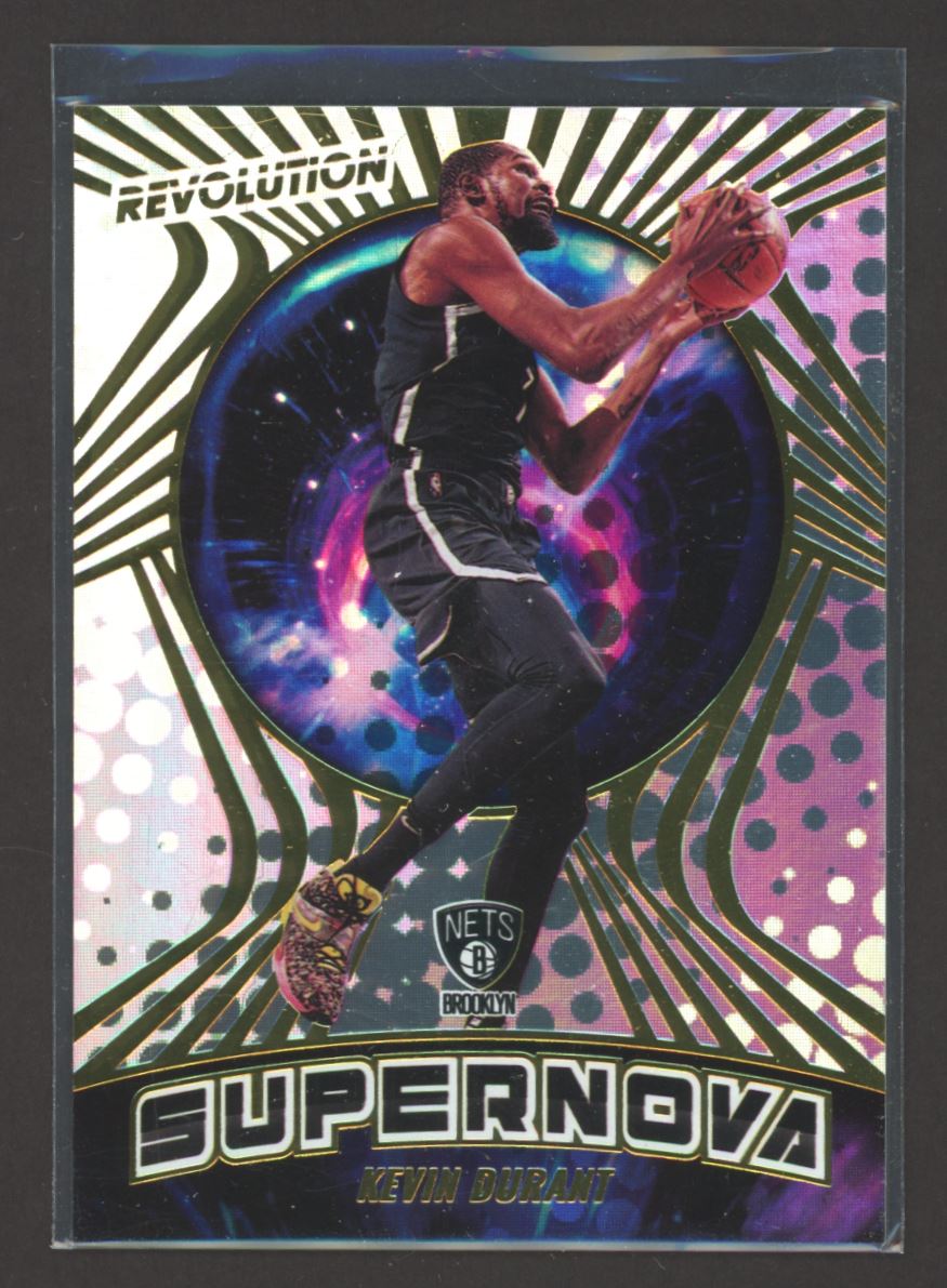 Kevin Durant 2021 Panini Revolution Supernova Card # 9