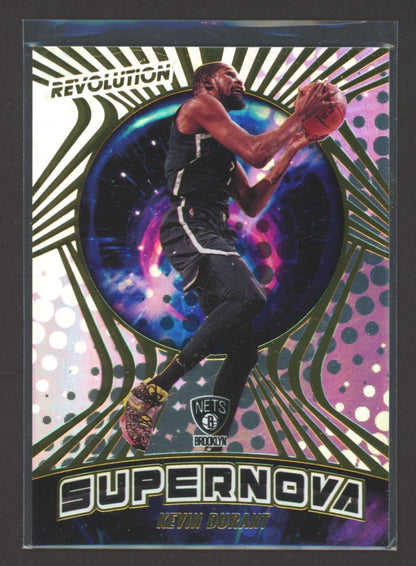 Kevin Durant 2021 Panini Revolution Supernova Card # 9