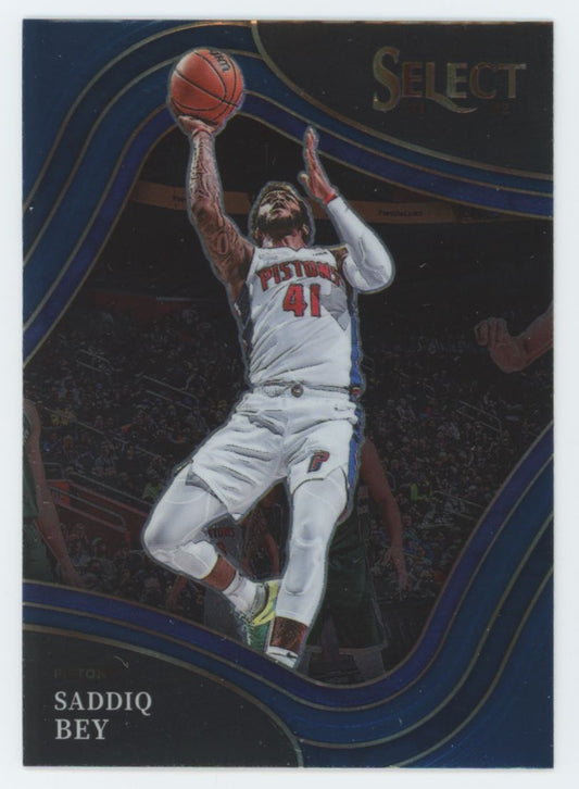 Saddiq Bey Courtside 2021 Panini Select Card # 213