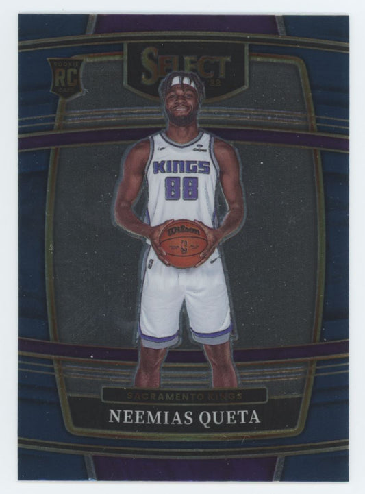 Neemias Queta Concourse 2021 Panini Select Rookie Card # 72