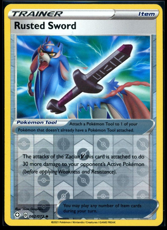 Rusted Sword 2021 Sword & Shield - Shining Fates Card # 62