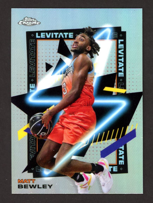 Matt Bewley 2021 Topps Chrome OTE Levitate Card # LEV-2